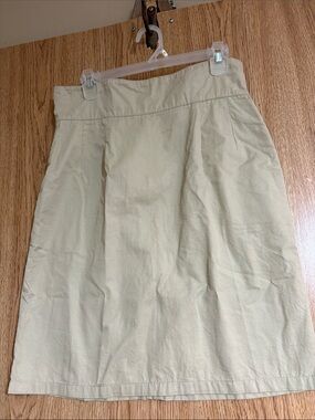 NWT John Patrick Classic Cream A-Line Women's Skirt